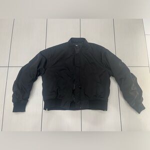 Uniqlo Women’s Classic Black Bomber Jacket Size Small